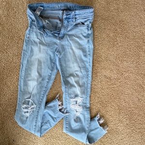 Light blue super stretch jeans